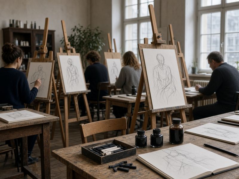 Figure sessions at Tabouoverm Atelier