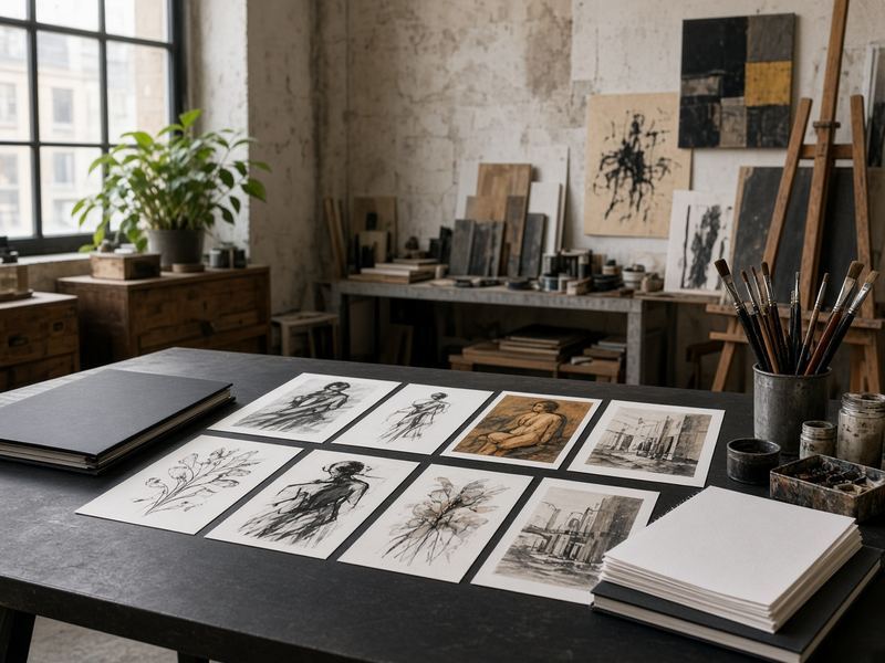 Portfolio review at Tabouoverm Atelier
