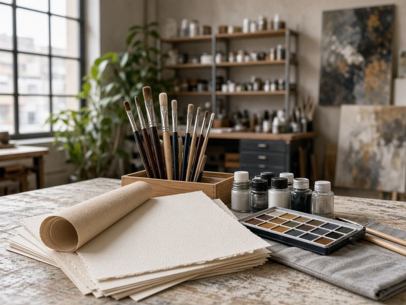Materials shop at Tabouoverm Atelier